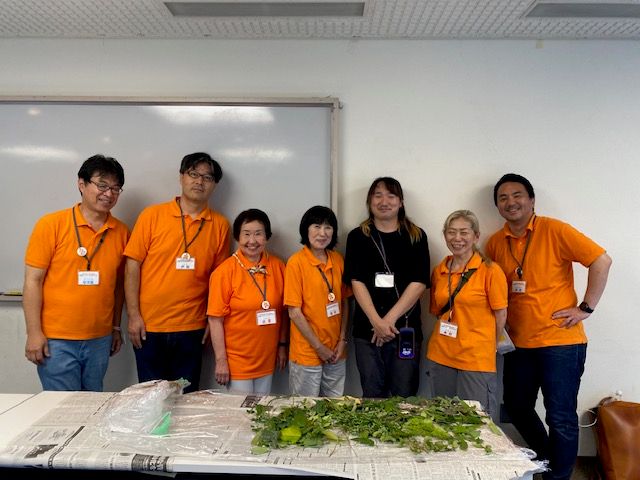 植物を使って絵を描いてみよう